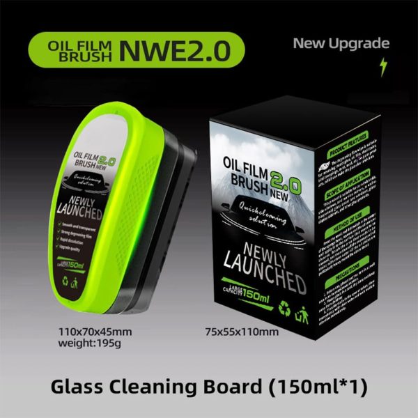 Clearview Shield Windshield Cleaner – Oil Film Brush 2.0 Upgrade