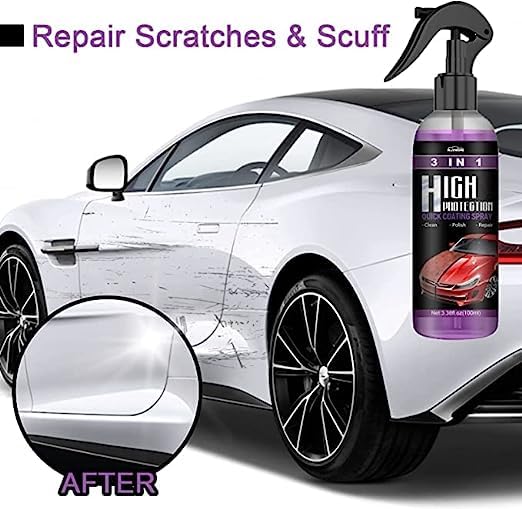 High Protection Quick Car Coat Ceramic 3 In 1 Coating Spray