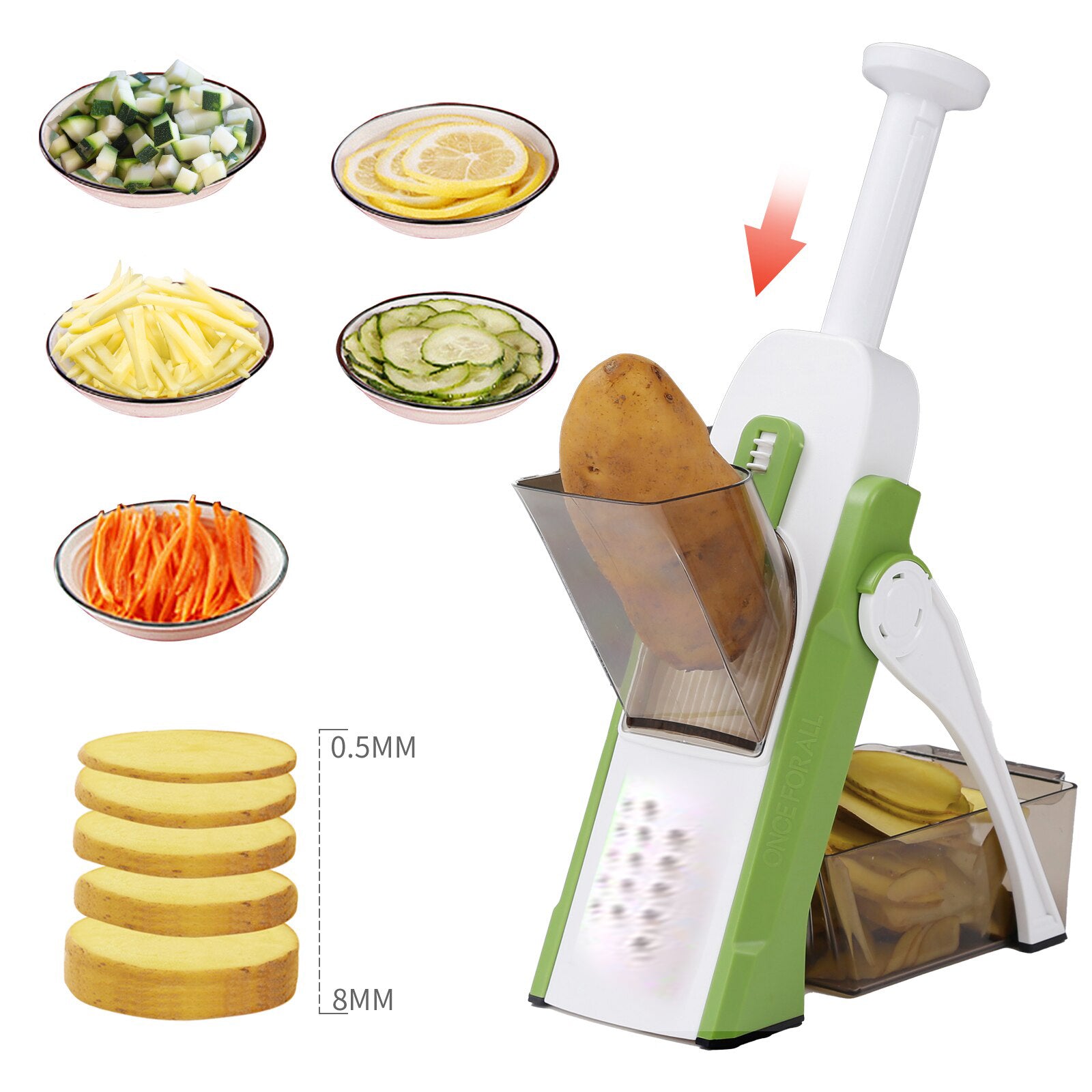 Multifunctional Easy Vegetable Slicer - GreenArrow.shop