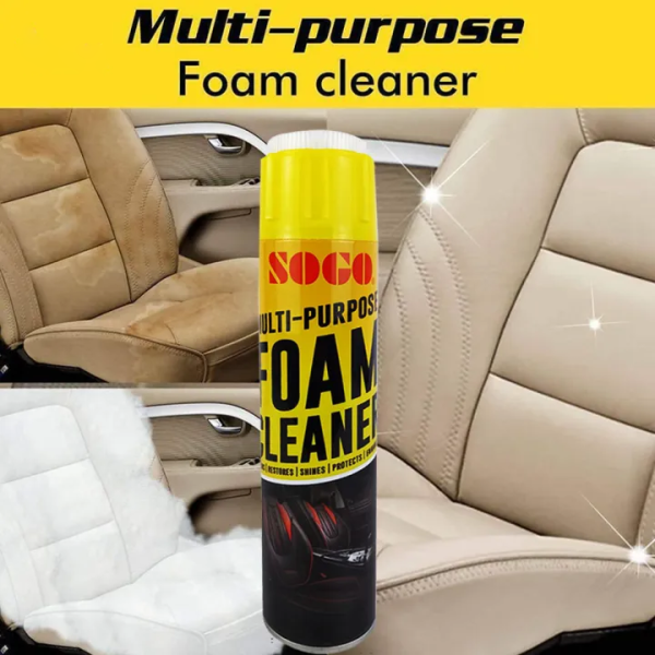 Sogo Multi-purpose Like Fabric, Carpet, Leather, Etc. Foam Cleaner – 650 ML