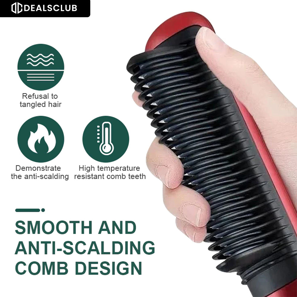 2-In-1 Professional Hair Straightener Comb - GreenArrow.shop - [FREE DELIVERY]