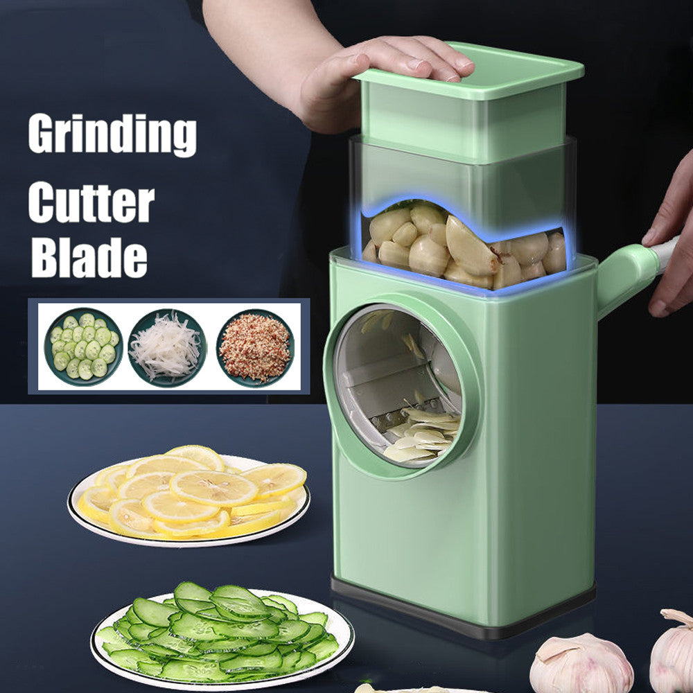 GreenArrow.shop - 3 in 1 Rotary Vegetable Slicer