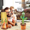 Dancing Cactus Baby Toy Mimicking Talking and Singing Cactus Toy for Boy and Girl Kids Gift