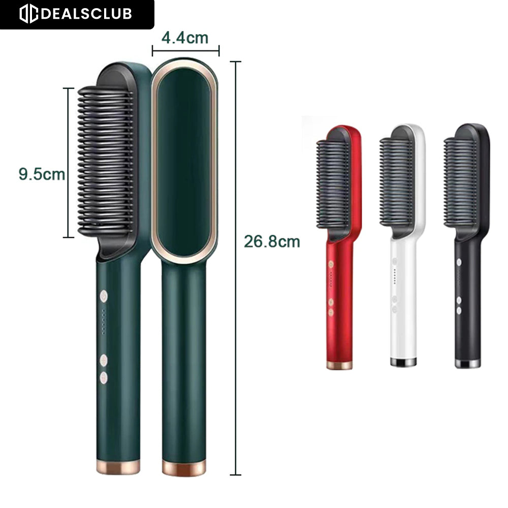 2-In-1 Professional Hair Straightener Comb - GreenArrow.shop - [FREE DELIVERY]