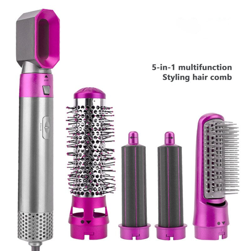 GreenArrow.shop - 5-in-1 Hair Dryer, Hot Air Blower Styler & Volumizer 5 in 1 Hair Brush,Negative Ion Ceramic Blow Dryer Brush for Women