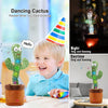 Dancing Cactus Baby Toy Mimicking Talking and Singing Cactus Toy for Boy and Girl Kids Gift