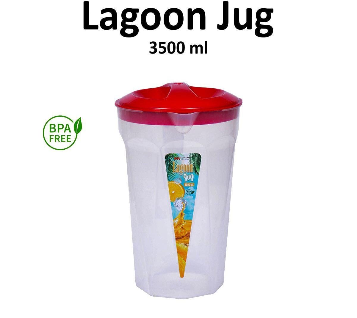 Lagoon Jug 3500 ML (Random Color)