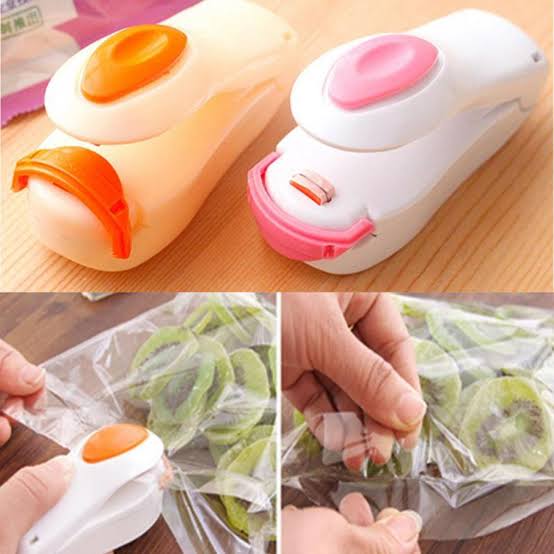 Portable Mini Sealer Household Sealing Machine Heat Sealer Capper for Plastic Bags Package Food Saver Kitchen Gadgets