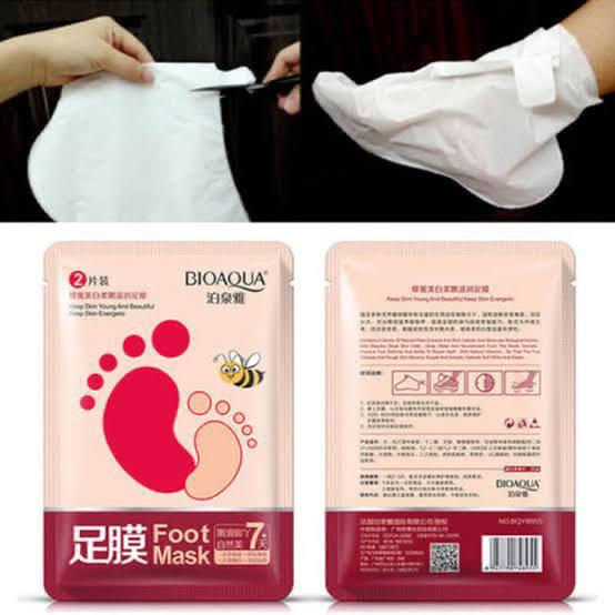 BIOAQUA Young Skin Exfoliating Foot Mask (Pair)