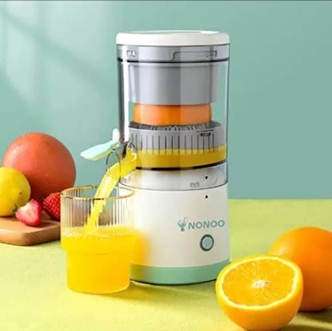 Portable Electric Citrus Juicer Rechargeable Citrus Juicer Orange Juicer with Powerful Motor Electric Juicer Large Capacity Orange Juice Squeezer Easy to Clean Citrus Juicer