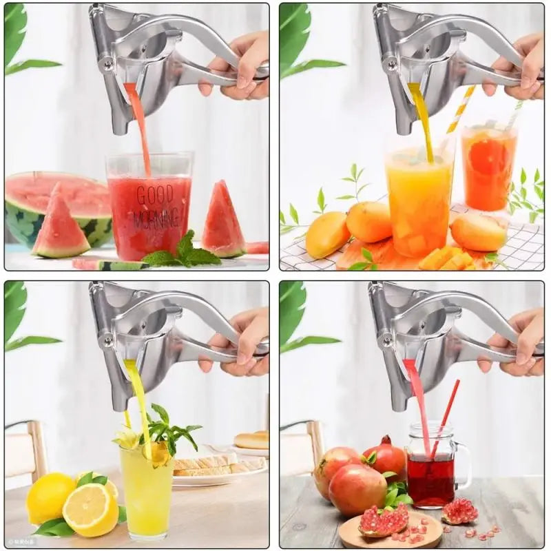 Juicer Squeezer Manual Juicer Hand Pressure Aluminum Alloy Pomegranate Orange Lemon Sugar Cane Kitchen Tool - 730 GM